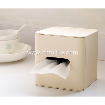 Plastic Desk Organizer Tissue Box Napkin Holder